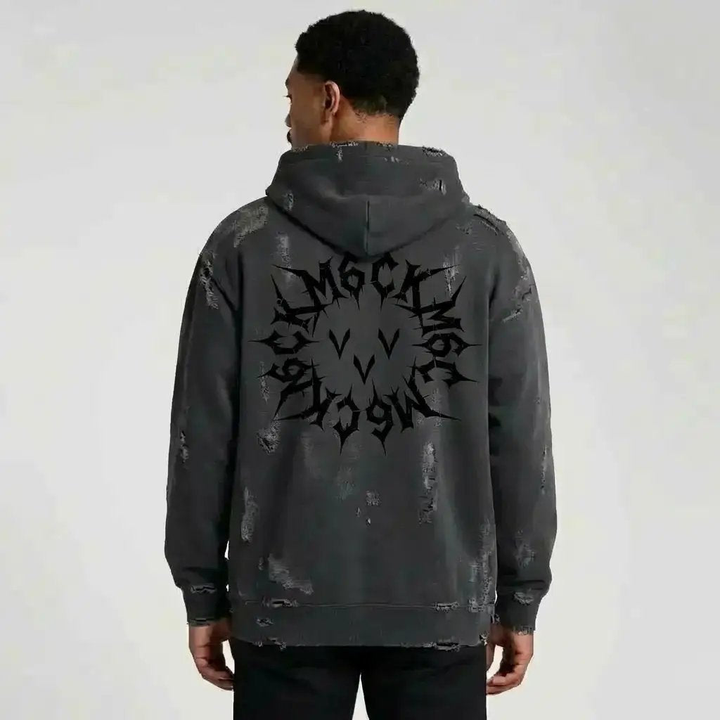 M6CK 777 Distressed Zipup